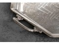 William Rogers Silver Plate Tea Set And Towle Silver Plate Tray