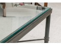 Impressive Iron And Glass Cocktail Table