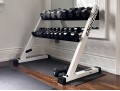 Nautilus Two Tiered Weight Rack