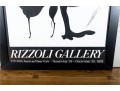 Poster, Erte Aka Romain De Tirtoff, Fashion Lady With Greyhound, Rizzoli Gallery, 1978