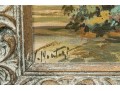Signed Vintage Oil On Artist Board, The Spanish Steps Rome