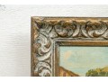 Signed Vintage Oil On Artist Board, The Spanish Steps Rome