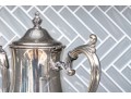 William Rogers Silver Plate Tea Set And Towle Silver Plate Tray