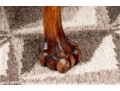 Antique Queen Anne Chair With Inlaid Urn Form Splat, Paw Feet