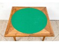 Antique Cherry Games Table Ca. 1810-30