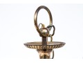 Vintage Brass Six Light Chandelier