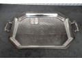 William Rogers Silver Plate Tea Set And Towle Silver Plate Tray
