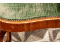 Antique Queen Anne Chair With Inlaid Urn Form Splat, Paw Feet
