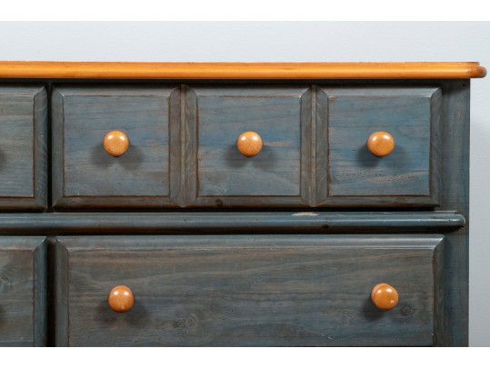 Farmhouse Blue Painted Dresser