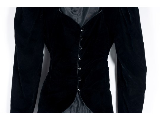 Scherrer Boutique Paris Black Velvet Ensemble