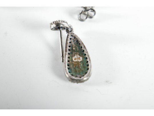 Sterling Silver Opalite Earrings