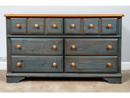 Farmhouse Blue Painted Dresser