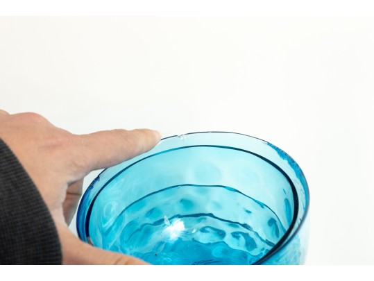 Vintage Blue Depression Glassware