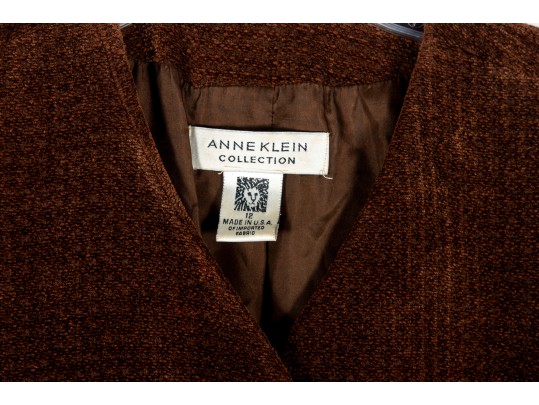 Anne Klein Brown Duster Cardigan