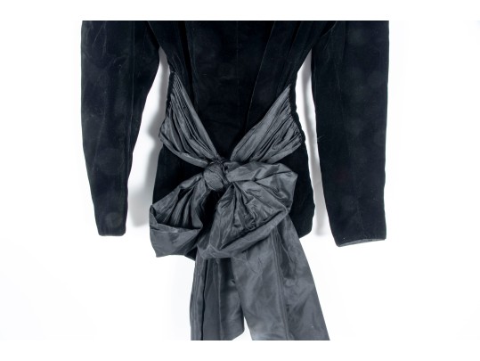 Scherrer Boutique Paris Black Velvet Ensemble