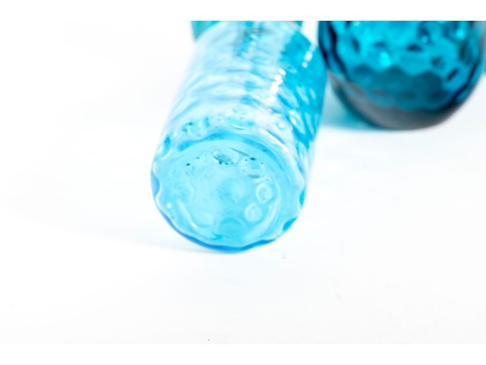 Blue Depression Glass Shakers