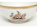 Porcelain De Paris Armorial Punch Bowl