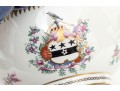Porcelain De Paris Armorial Punch Bowl