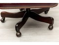 Cabot Wrenn Burgundy Leather Executive Desk Chair