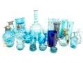 Vintage Blue Depression Glassware