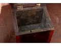 19th Century Burlwood Parquetry Tea Caddy