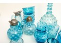Vintage Blue Depression Glassware