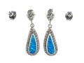 Sterling Silver Opalite Earrings