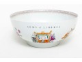 “Arms Of Liberty” Limoges Porcelain Punch Bowl