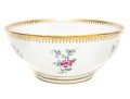 Porcelain De Paris Armorial Punch Bowl