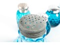 Blue Depression Glass Shakers