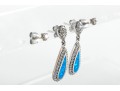 Sterling Silver Opalite Earrings