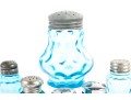 Blue Depression Glass Shakers