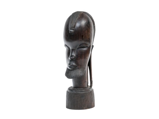 Carved African Tribal Bust