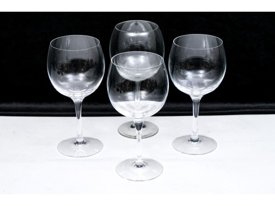 Four Tiffany Wine Glasses