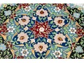 Persian Enameled Cut Glass Plate