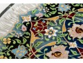 Persian Enameled Cut Glass Plate
