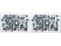 Modernist 3-D Painted Metal Wall Sculpture