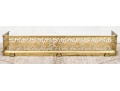 Fine Vintage Brass Fire Fender