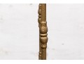 19th Century Gilt Painted Metal And Alabaster Plant Stand