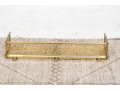 Fine Vintage Brass Fire Fender
