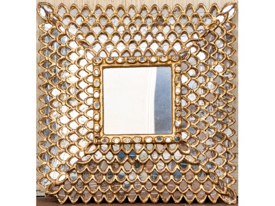 Vintage Decorative Gilt Framed Mirror