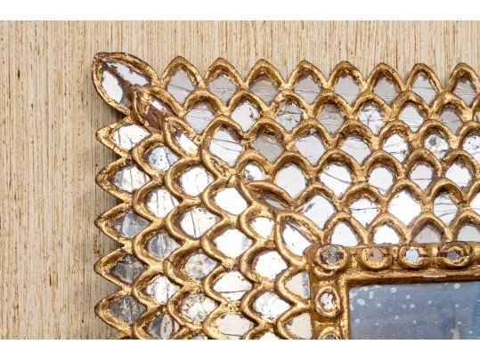 Vintage Decorative Gilt Framed Mirror