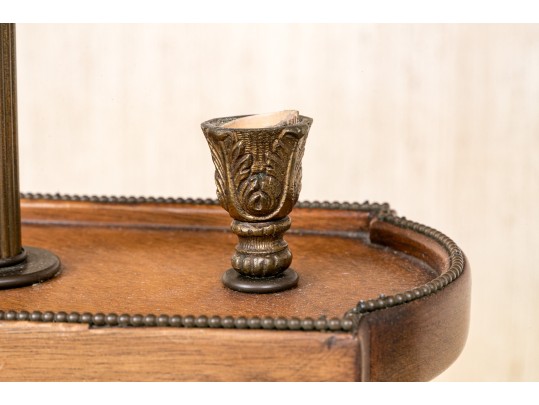 Vintage Twin Light Lamp Table 