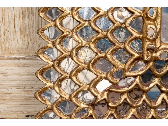 Vintage Decorative Gilt Framed Mirror