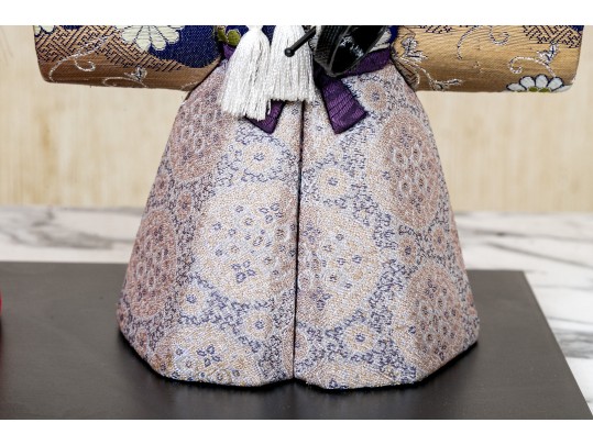 Two Vintage Japanese Mixed Media Dolls