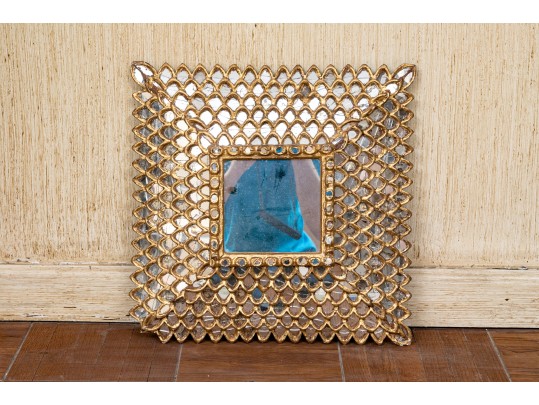 Vintage Decorative Gilt Framed Mirror