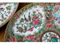 Set Of 5 Antique Chinese Export Rose Medallion Porcelain Dishes, 19th C.