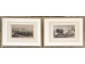 Collection Of Four Framed Antique Black And White Prints