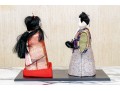 Two Vintage Japanese Mixed Media Dolls