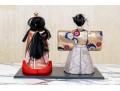 Two Vintage Japanese Mixed Media Dolls